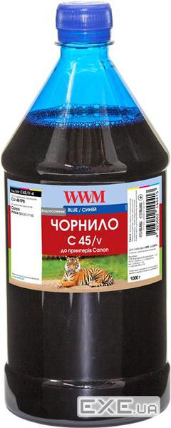 Чорнило WWM Canon CLI-481PB 1000г Blue (C45/V-4)