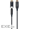 Кабель CABLEXPERT AOC Premium Micro-HDMI/HDMI - HDMI v2.0 50м Black (CCBP-HDMID-AOC-50M)