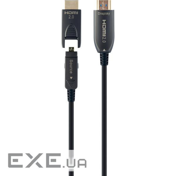 Кабель CABLEXPERT AOC Premium Micro-HDMI/HDMI - HDMI v2.0 50м Black (CCBP-HDMID-AOC-50M)