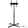 Презентаційна стійка підлоговаSECTOR T14 Black, 1 9"-55", до 30 кг, VESA від 100х100 до 400x400 мм