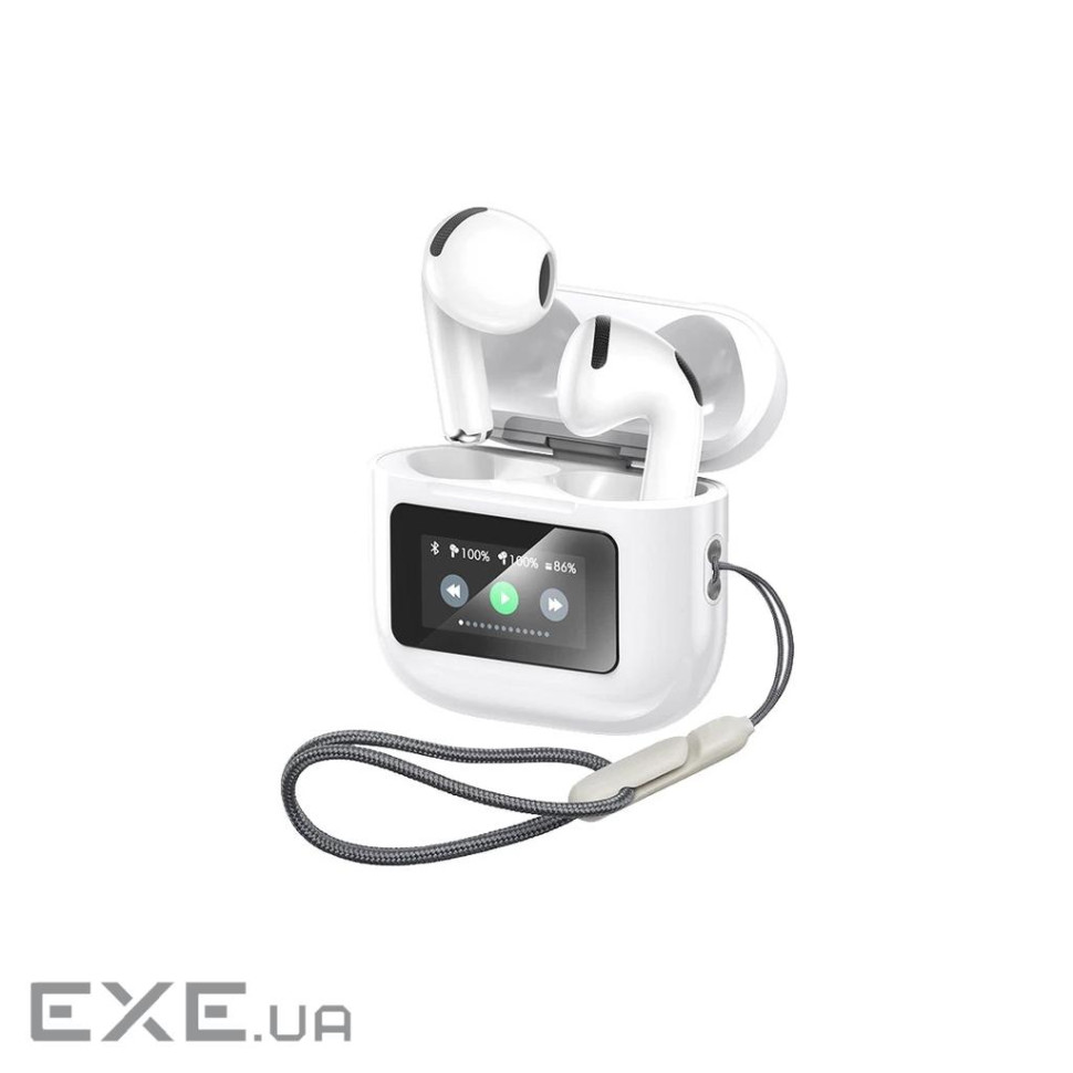 Навушники BAVIN BAVIN-82 Hi-Res LCD Tough White (HB-BA-82-WH)