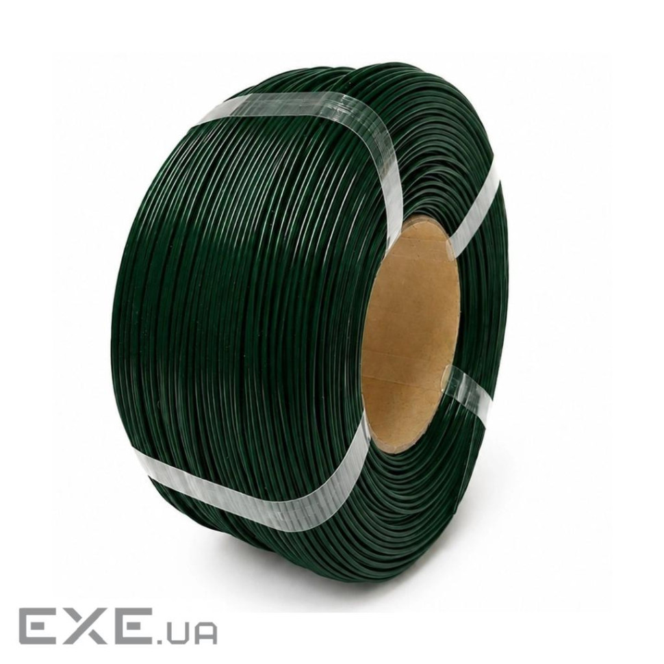 Пластик для 3D-принтера Тірапласт PETG Refill 1.75 мм 1,0 кг dark green (25309/25232)