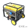 Генератор COVAX CV20500LD-E2, 9.5kW, 220V, 50Hz, DC12V, 21HP, електро стартер, 25L