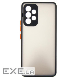 Чохол до мобільного телефона Dengos Matte Samsung Galaxy A53 (black) (DG-TPU-MATT-100)