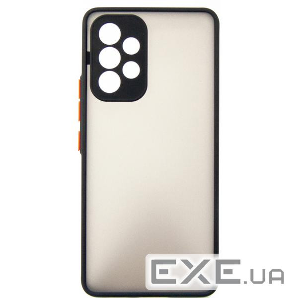 Чохол до мобільного телефона Dengos Matte Samsung Galaxy A53 (black) (DG-TPU-MATT-100)