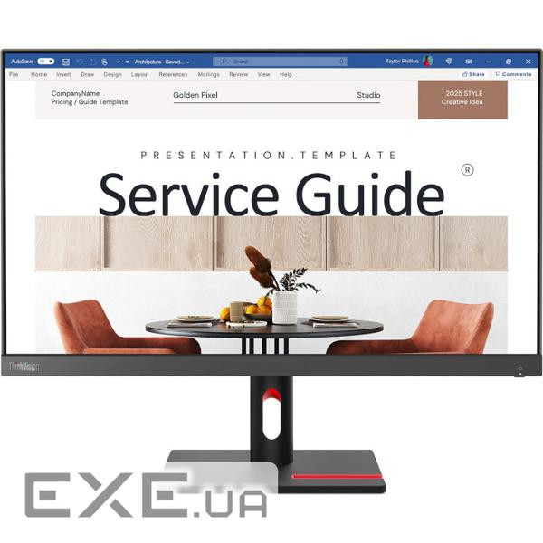Монітор LENOVO ThinkVision S24i-30 (63DEKAT3EU)
