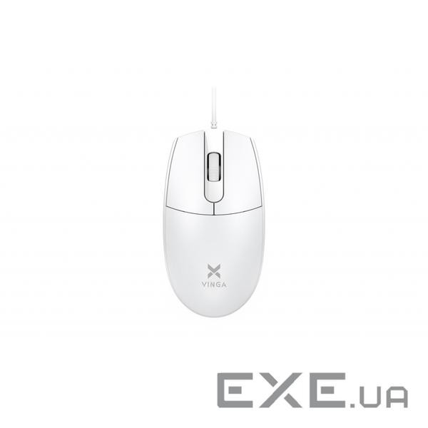 Мишка Vinga MS-110 White