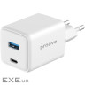 СЗУ Proove Pocket Gan 45W Type-C + USB white (WCPG45110002)