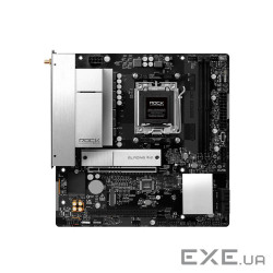 Mатеринська плата sAM5 AMD B850 2xDDR5 DP/HDMI 2xM .2 2.5GbE LAN mATX ASROCK B850M ROCK WIFI