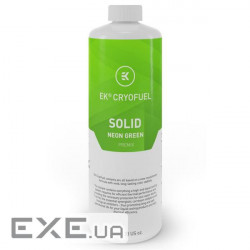 Охолоджуюча рідина Ekwb EK-CryoFuel Solid Neon Green (Premix 1000mL) (3831109880364)