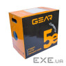 Кабель мережевий FTP 305м , cat.5e, CU, 4*2*0,51, PVC+PE, outdoor, black GEAR (GEC-FTPCUOUT051305)