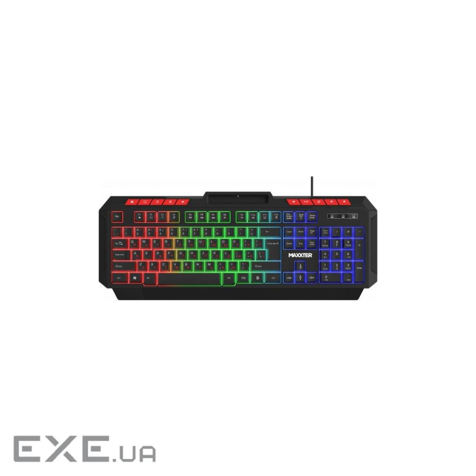 Ігрова клавіатура Maxxter KBG-UML-02B-UA Maxxter KBG-UML-02B-UA