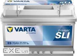 Акумулятор Varta Dynamic SLI 12В 70Аг 640А R+ (570144064)