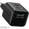 мережева зарядка ANKER Nano Charger - 45W USB-C Smart Display (Чорний) (A121DG11)