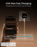 мережева зарядка ANKER Nano Charger - 45W USB-C Smart Display (Чорний) (A121DG11)
