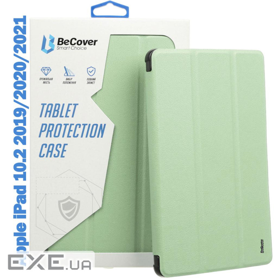 Чохол до планшета BeCover Tri Fold Soft TPU mount Apple Pencil Apple iPad 10.2 2019/2020/20 (708458)