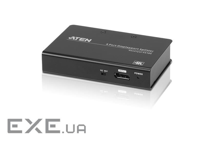 Розгалужувач DisplayPort 4K 4-портовий (VS194-AT-G)