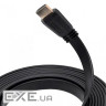 Кабель UGREEN ED015 Flat Cable HDMI 3м Black (50820) (UGR-50820)