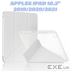 Чохол до планшета BeCover Ultra Slim Origami Transparent Apple Pencil Apple iPad 10.2 2019/ (711099)