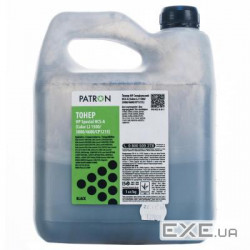 Тонер HP CLJ 1500/3000/4600/CP1215 HCS-A 1кг BLACK Patron (PN-HCS-A-B-1)