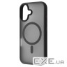 Чохол WAVE Matte Insane Case with Magnetic Ring iPhone 16 black (59342 black)