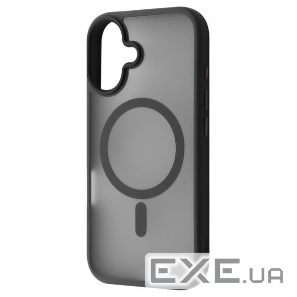 Чохол WAVE Matte Insane Case with Magnetic Ring iPhone 16 black (59342 black)