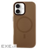 Чохол до мобільного телефона BeCover FIBRA ArcLine MagSafe Apple iPhone 17 Brown (715373)