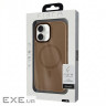Чохол до мобільного телефона BeCover FIBRA ArcLine MagSafe Apple iPhone 17 Brown (715373)