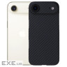 Чохол до мобільного телефона BeCover FIBRA Carbonite MagSafe Apple iPhone 17 Air Black (715407)