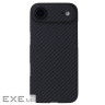 Чохол до мобільного телефона BeCover FIBRA Carbonite MagSafe Apple iPhone 17 Air Black (715407)