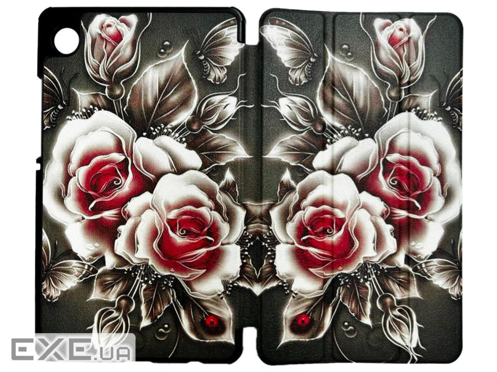 Чохол до планшета BeCover Smart Case Samsung Galaxy Tab A11 SM-X133/X135 8.7" Black Rose (713983)