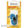 Дата кабель USB 2.0 AM to Lightning + Micro 5P 1.0m blue Defender (87487)