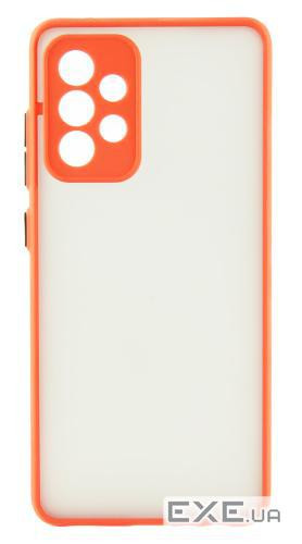 Накладка силіконова для смартфона Samsung A52 (A525), Gingle Matte Case (strong) Red Samsung A52 (A525), Gingle Matte Ca