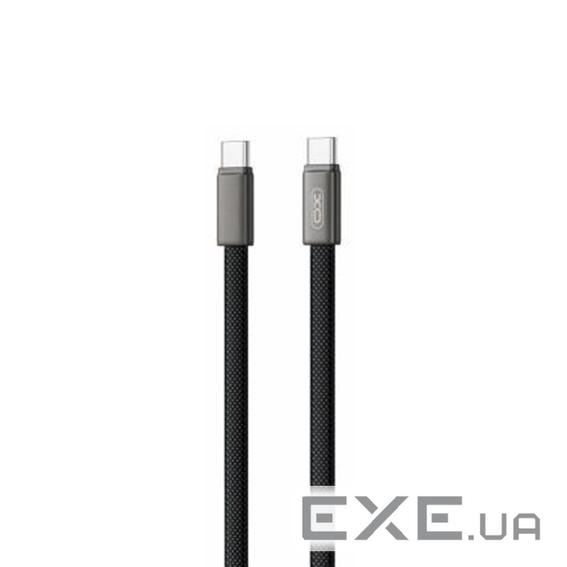 Кабель Type-C to Type-C (male to male) XO-NB-Q307, Підтримка SIC, QC3.0, PD до 60Вт, 480Mbps, довжин