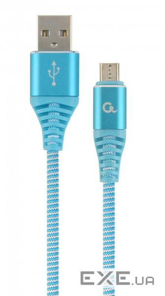Дата кабель USB 2.0 AM to Micro 5P 1.0m Cablexpert (CC-USB2B-AMmBM-1M-VW)