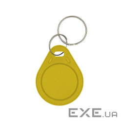 Брелок із чіпом Trinix Proxymity-key Mifare 1К yellow (P-key Mifare 1К yellow)