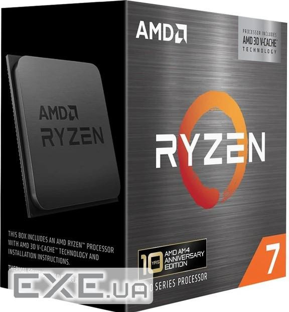 Процесор AMD Ryzen 7 5800X3D (8C/16T, 3.4-4.5GHz, 96MB,105W,AM4) BOX (100-100000651POF)