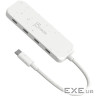 Концентратор J5create USB-C to 4xUSB-C 3.2 10Gbps white (JCH345EW-N)