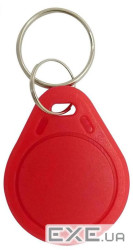 Безконтактний брелок ID Em-Marine 125 КГц (TK4100) колір червоний Упаковка 20 шт (YT33365) (YT33365)