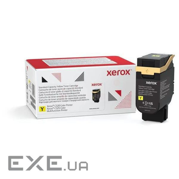 Тонер картридж Xerox C320/C325 Yellow (1800 стор) (006R04826)