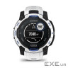 Смарт-часы Garmin Instinct 3 45mm Solar Whitestone with Whitestone/Bolt Blue Silicone (010-02934-03)