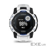 Смарт-часы Garmin Instinct 3 45mm Solar Whitestone with Whitestone/Bolt Blue Silicone (010-02934-03)