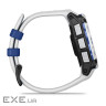 Смарт-часы Garmin Instinct 3 45mm Solar Whitestone with Whitestone/Bolt Blue Silicone (010-02934-03)