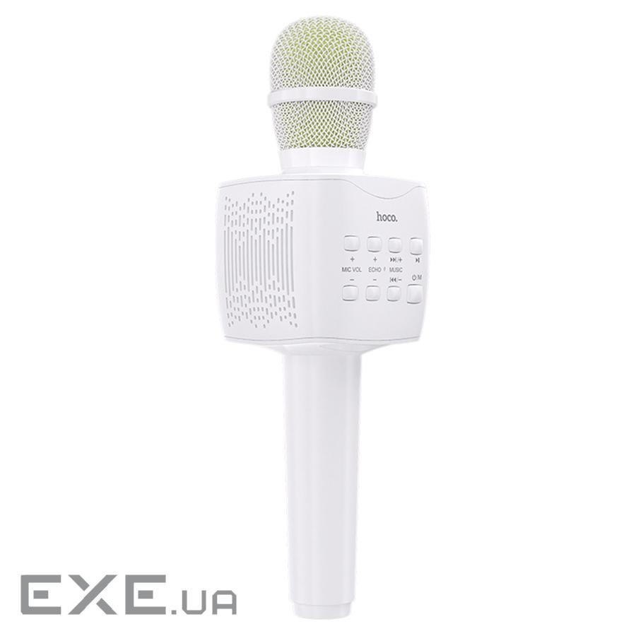 Мікрофон бездротовий HOCO BK5, White, BOX (HOCO BK5 / W)