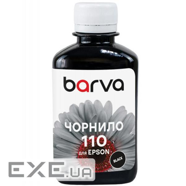 Чорнило Barva EPSON M1100/M3170 (110) BLACK 180мл Pigm. (E110-725)