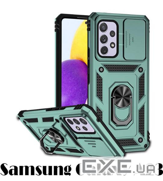 Чохол-накладка BeCover Military для Samsung Galaxy A23 SM-A235 Dark Green (707376)