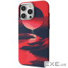 Чехол Proove Pixel Case with Magnetic Ring iPhone 16 Pro Max red moon (PCPXIP16PMC2)