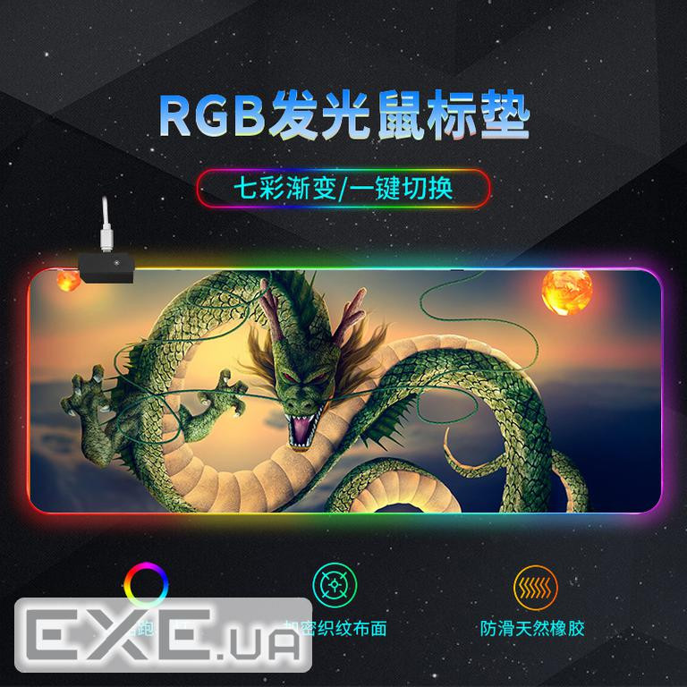 Килимок 300*800 для миші "Dragon" тканинний з боковою прошивкою, товщина (RGB383G) (RGB383G)
