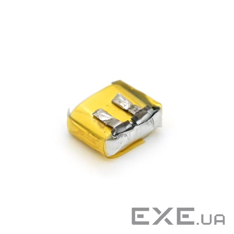 Літій-полімерний акумулятор 4*10*12mm (Li-ion 3.7В 35мА&middot,ч) (401012) ) (401012)