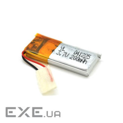 Літій-полімерний акумулятор 4*12*25mm (Li-ion 3.7В 430мА&middot,год) (401225) ) (401225)